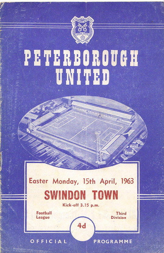 <b>Monday, April 15, 1963</b><br />vs. Peterborough United (Away)